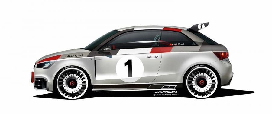 Эскиз Audi A1 Clubsport Quattro Concept (8X) 2011 года  (фото 27 из 37)